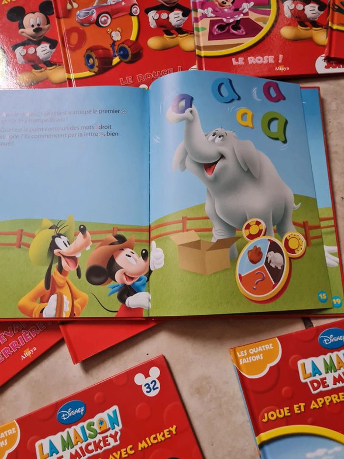 15 livres la maison de mickey joue et apprends altaya - photo numéro 9