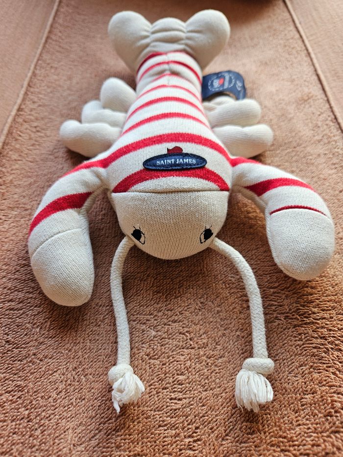 LANGOUSTE peluche Saint James neuve