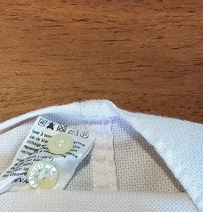 Chemisette Lacoste Taille 40 - photo numéro 7