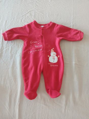 Pyjama mixte 1 mois