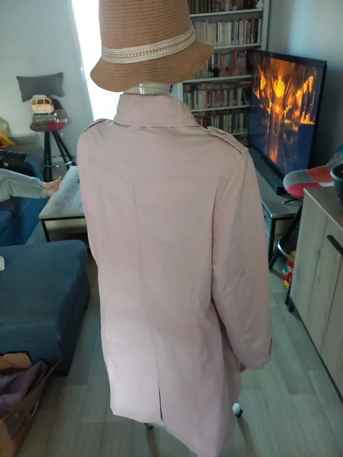 Manteau mi-long femme T44 - photo numéro 7