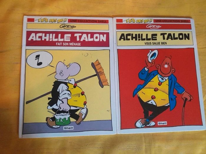 Lot de 2 BD Achille Talon > Vintage 1994