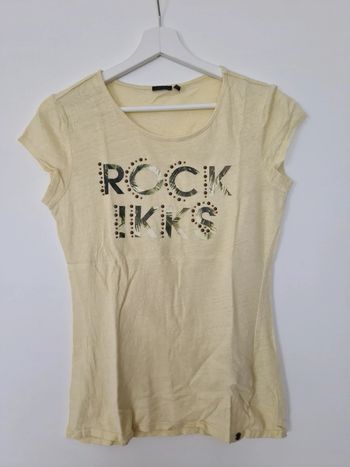 T-shirt fille 14 ans jaune IKKS