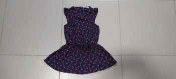 Robe manche courte Motif sucette coeur 4 ans