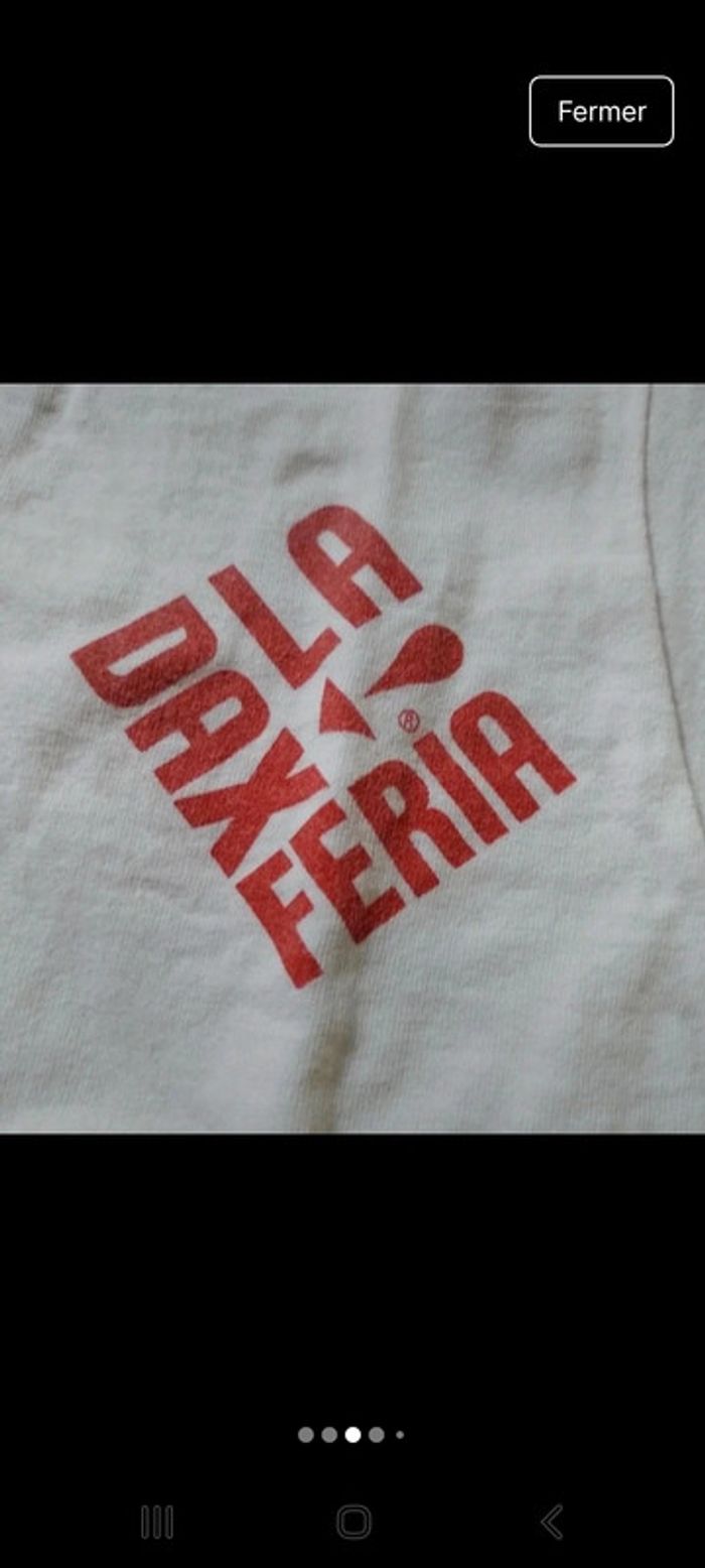 T-shirt blanc La feria de Dax 2016 - photo numéro 3