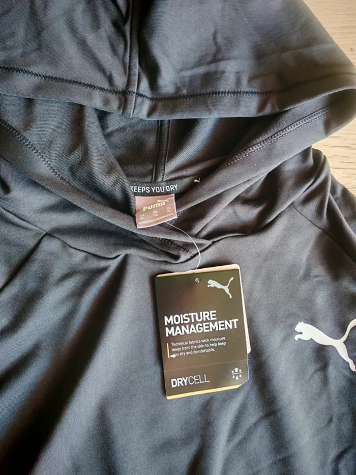 Sweat à capuche active  puma femme 42 drycell - photo numéro 3