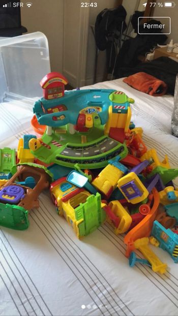Lot tutute bolide Vtech