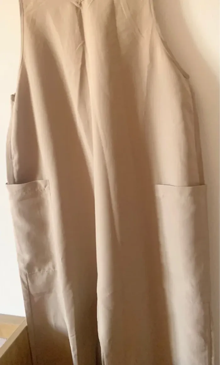 Combinaison fluide - beige - Shein – Taille 36 - photo numéro 3