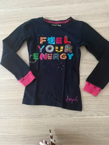 Sous-pull Desigual fille 10 ans 🌈