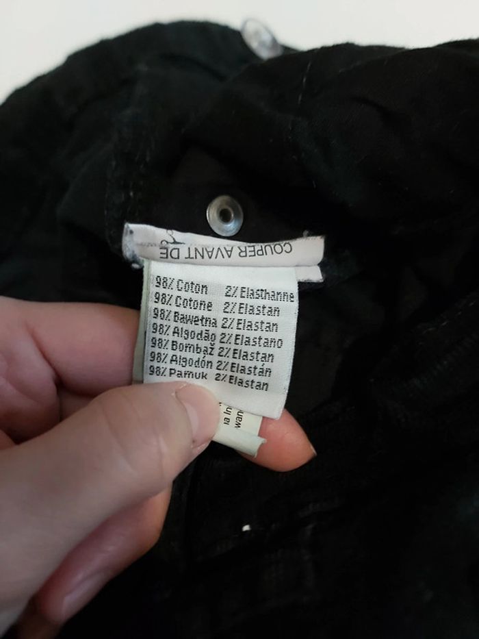 Pantalon velours noir - photo numéro 6