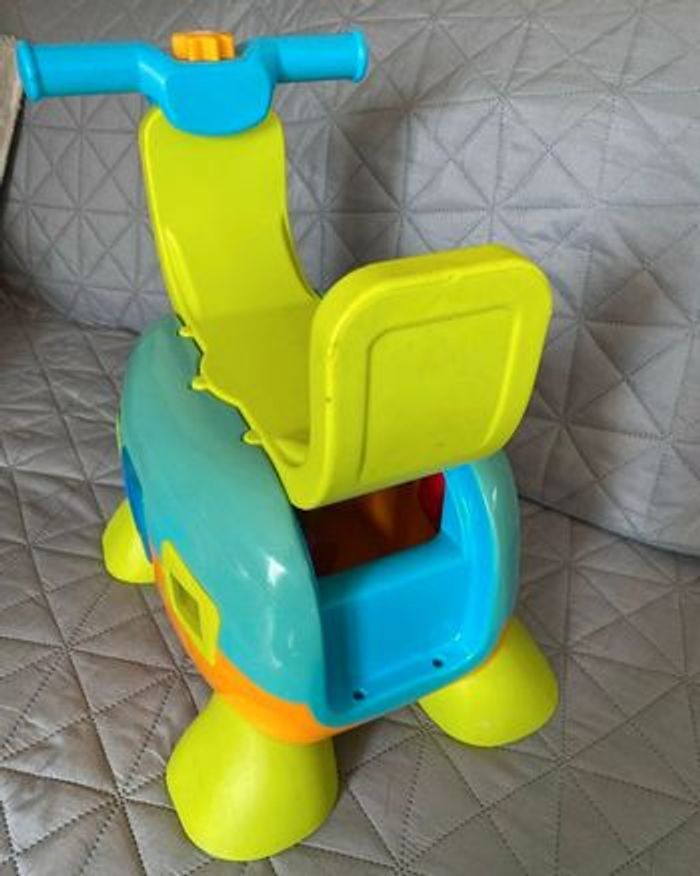 Trotteur de marche 3 en 1 coffre jouet , porteur , éveil bébé 6/24 mois - photo numéro 3