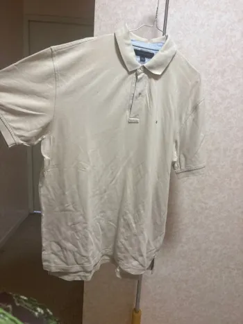 Polo tommy Hilfiger beige homme taille XL comme neuf