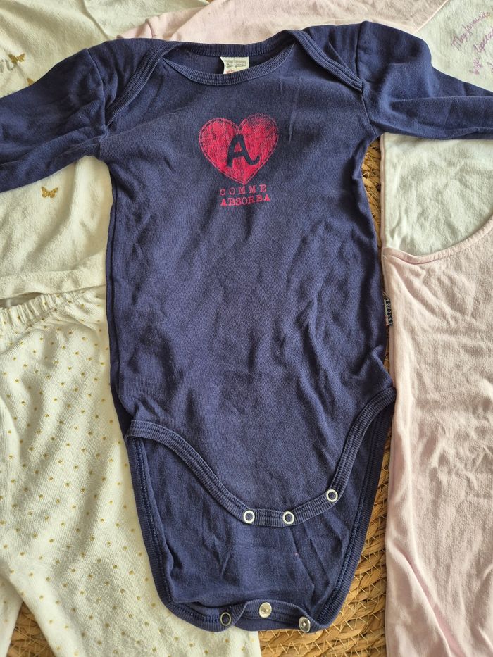 Lot fille 24 mois bodies + grenouillères Okaïdi - photo numéro 9