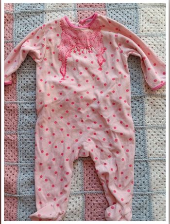 Pyjama velours 9 mois