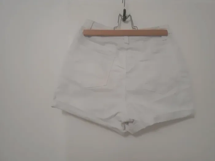 Short en jeans blanc pimkie - photo numéro 2