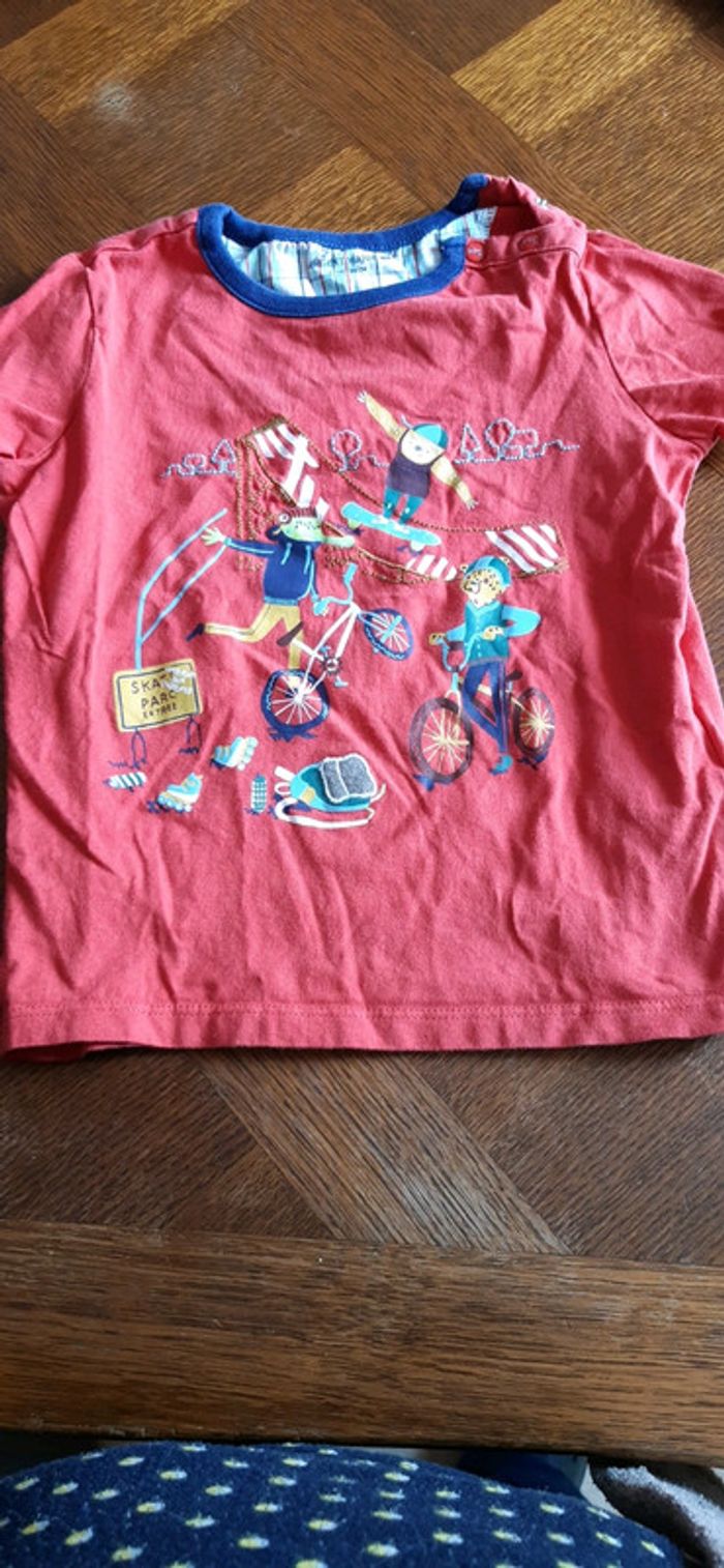 T shirt manches courtes sergent major 3 ans