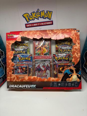 Deux coffret Dracaufeu premium ex parfaitement scellé français