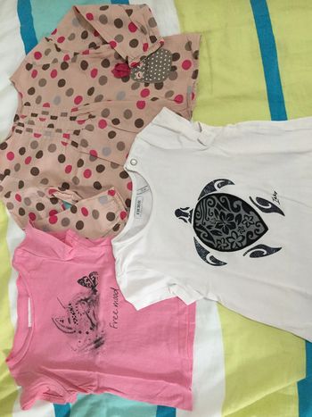lot t shirt, chemise 2 ans