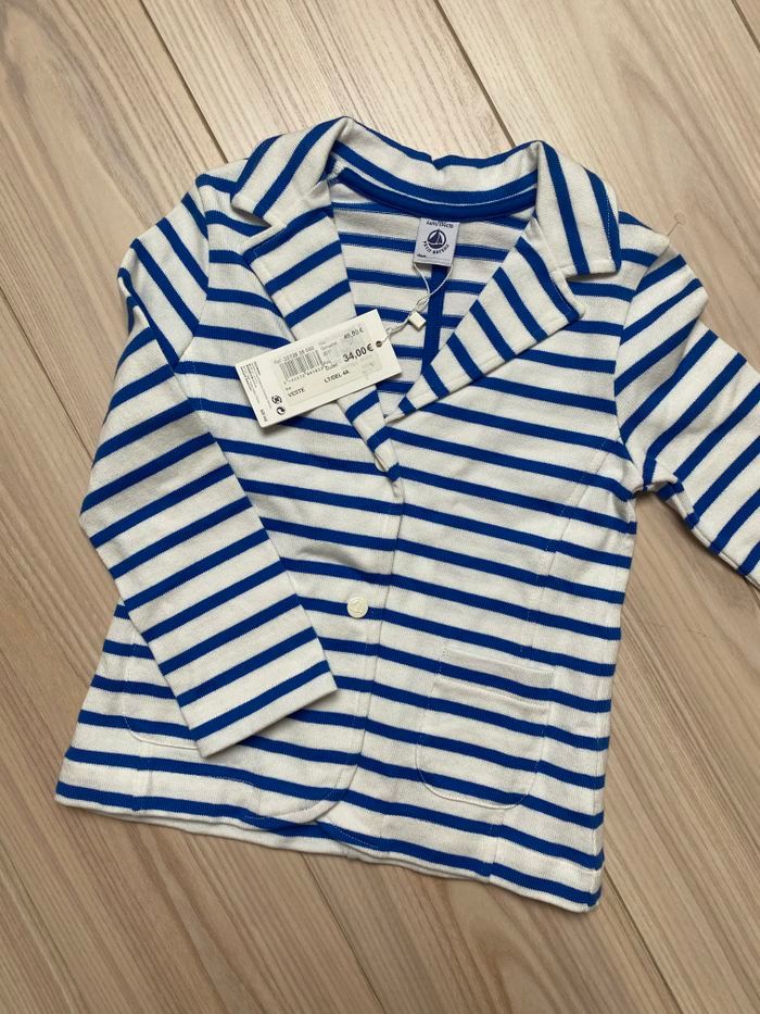 Veste petit bateau 4 ans Neuve
