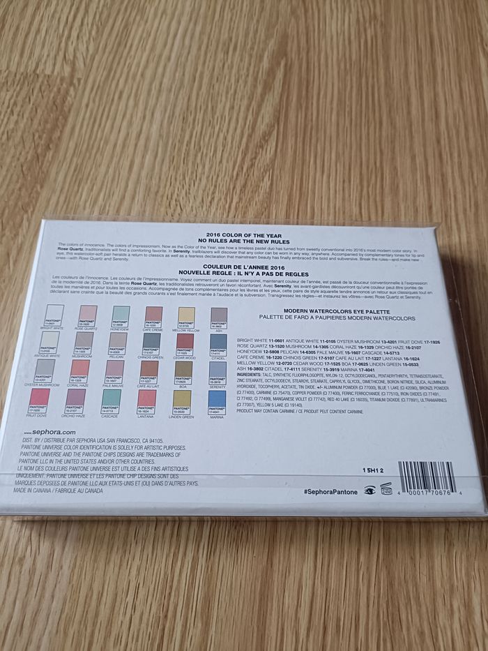 Deux palettes Sephora dont une exclusivité US - photo numéro 3