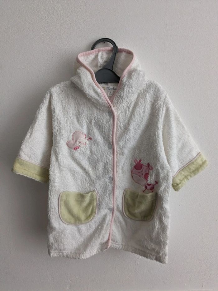 Peignoir 6 mois fille kitchoun