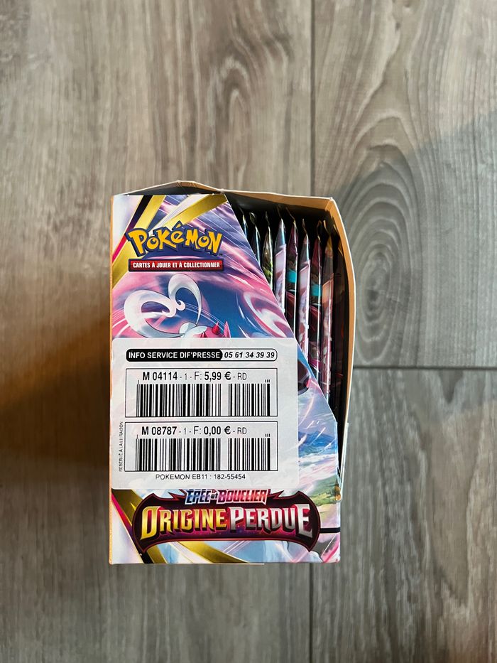 POKÉMON - DISPLAY - EB11 - ORIGINE PERDUE X36 BOOSTERS - FR - NEUF & NON SCÉLLÉ - photo numéro 4