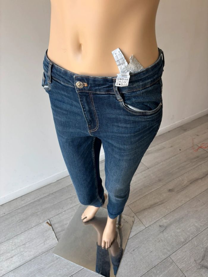 Jeans slim bleu brut neuf Zara - photo numéro 7