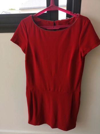 Robe rouge Camaïeu