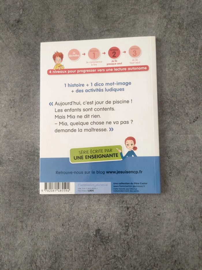 Je suis en CP jour de piscine - photo numéro 2