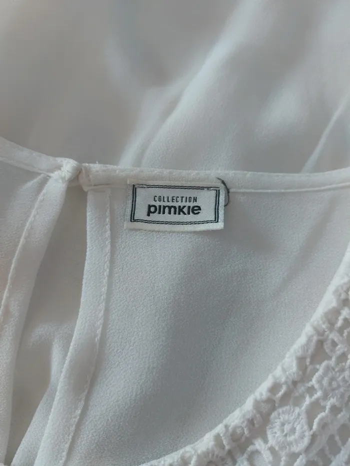 Blouse en voile manches chauves-souris - photo numéro 8