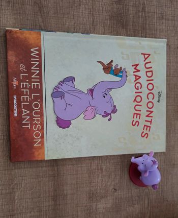 Winnie L'ourson et l efelant collection audiocontes Magiques disney altaya