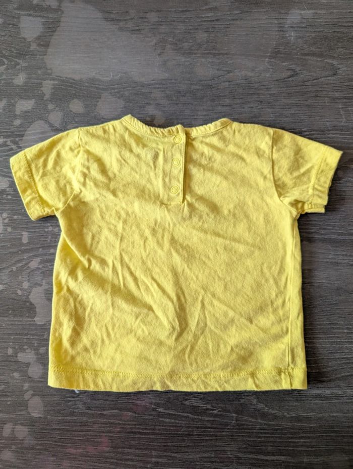 T-shirt manches courtes bébé star - photo numéro 2