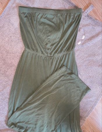 combinaison bustier vert kaki Forever 21 - taille M, légère & tendance