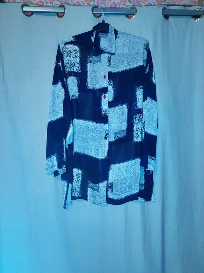 Chemise tunique longue 52
