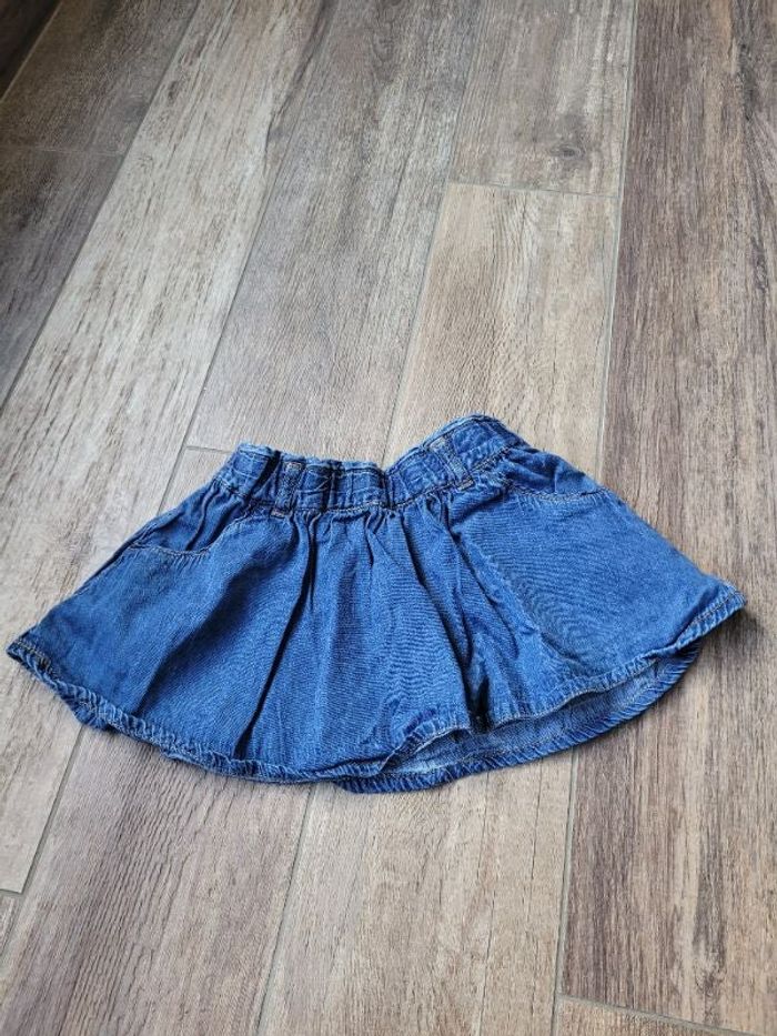 Jupe bleu jean 18 mois