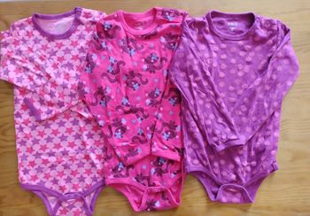 Lot 3 bodies Care fille 3 ans