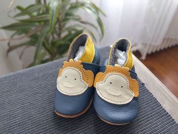 Chaussons bébé cuir Lupilu NEUFS