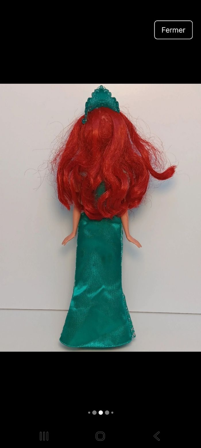 Poupée mattel Arielle princesse Disney Light Shine BDJ25 - photo numéro 4