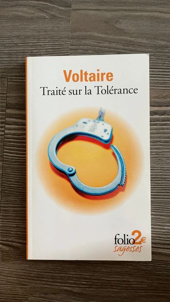 Livre traité sur la tolérance