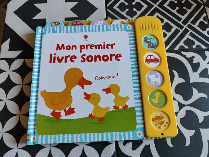 Mon premier livre sonore Usborne