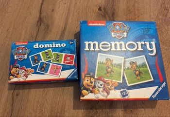 Memory et domino Pat patrouille