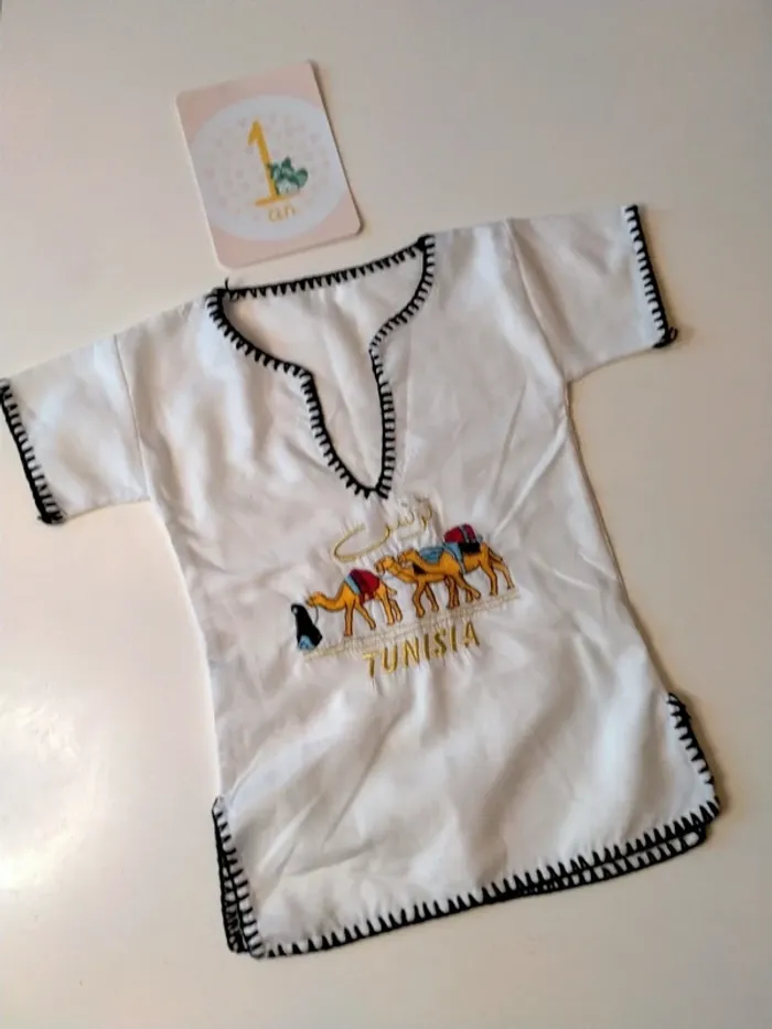 Djellaba bébé 1 an - photo numéro 2