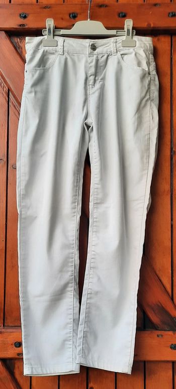 Jean blanc Cache Cache,femme, taille 34
