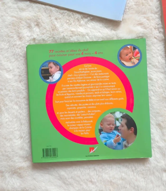 Lot de livres de cuisine pour faire des recettes pour bébé + 1 livres de recettes - photo numéro 7
