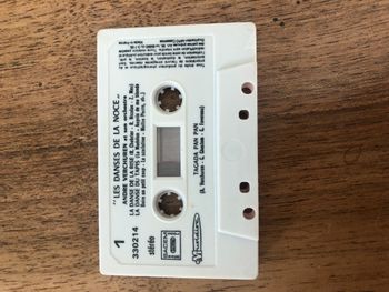 Cassette audio sans jaquette Andre Verchuren - Les danses de la noce