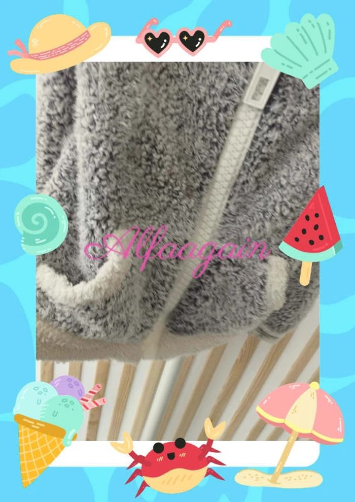Gilet veste pilou be gummy 9/10ans - photo numéro 2