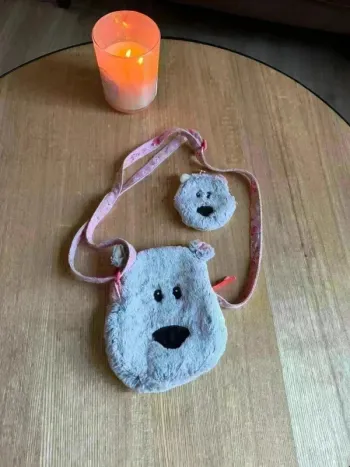 Sac à main et porte-monnaie Les Liliputiens - Très bon état