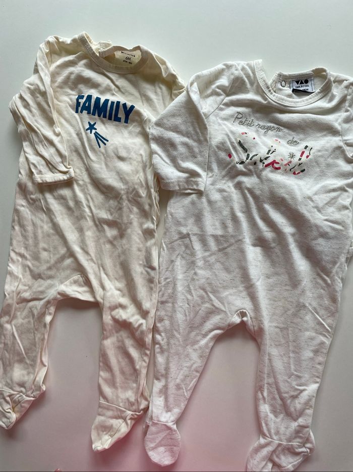 Pyjama 6 mois fille LOT - photo numéro 5