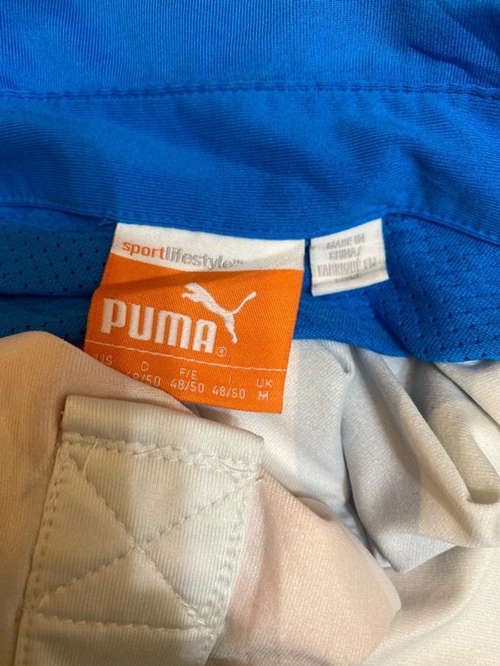 Polo Puma fluide bleu coloré taille 48 = XL - n3j - photo numéro 4