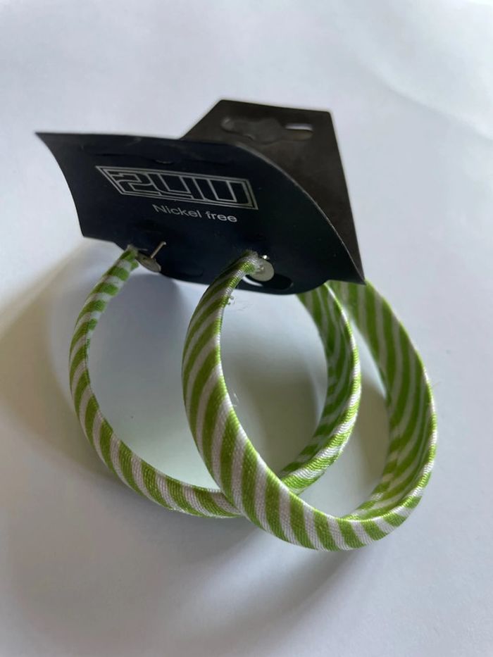 Lot de 3 paires de créoles neuves - photo numéro 3